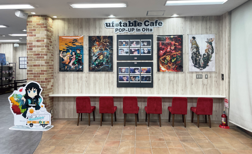 ufotable Cafe POP-UP in Oita