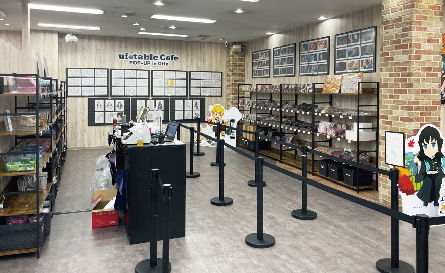 ufotable Cafe POP-UP in Oita