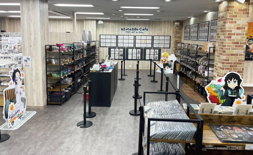 ufotable Cafe POP-UP in Oita